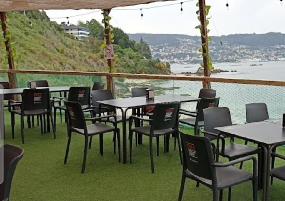 Appartement Piso A Pie De Playa Con Terraza Exclusiva à Moaña Extérieur photo